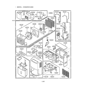 Part Location Diagram of 4994A20057B LG CONTROL BOX,SINGLE