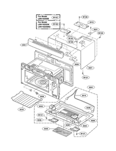 Part Location Diagram of 5026W1A053D LG Shelf