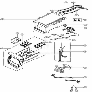 Part Location Diagram of AGL74137304 LG PANEL ASSEMBLY,DRAWER