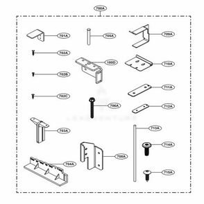 Part Location Diagram of FAB33899901 LG SCREW,MACHINE
