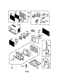 Part Location Diagram of 4948A10005A LG Orifice