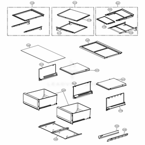 Part Location Diagram of AEC73657803 LG GUIDE ASSEMBLY,RAIL