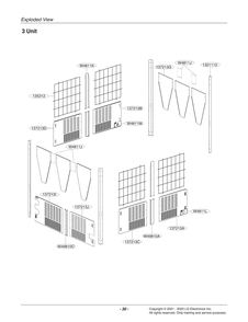 Diagram 3 Diagram and Parts List for ACHH060HBAB ABEAAAU LG Air Conditioner