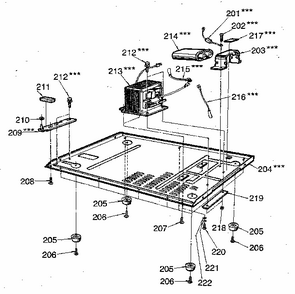 Part Location Diagram of 500949 LG Transformer