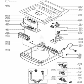 Part Location Diagram of 5040EY4002A LG DAMPER
