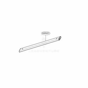 Charging Station Pipe Diagram and Parts List for A905RM ABRELGA LG Upright Vacuum
