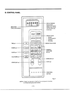 Operating Instructions Page 2 Diagram and Parts List for MA-1171S  LG Microwave