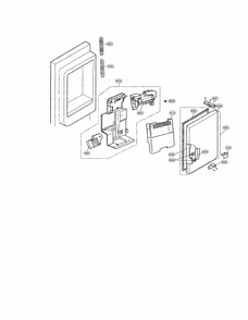 Ice Maker & Ice Bank Parts Diagram and Parts List for 79570322310  Kenmore Refrigerator