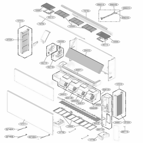 Part Location Diagram of 6631A30122N LG HARNESS,SINGLE