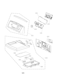 Part Location Diagram of AGL73961908 LG PANEL ASSEMBLY,FRONT