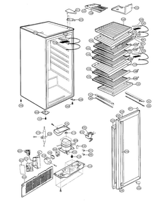 Part Location Diagram of 3110JQ1009A LG Case,PCB