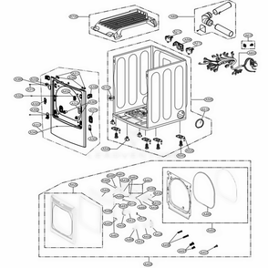 Part Location Diagram of EAD60946233 LG HARNESS,MULTI