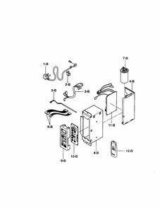 Part Location Diagram of 6711A20019D LG REMOTE CONTROLLER AS