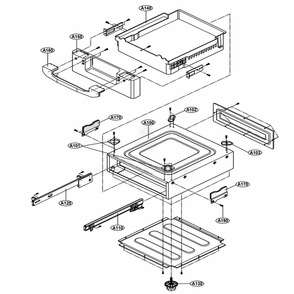 Part Location Diagram of 3071ER0001B LG BODY ASSEMBLY