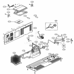 Part Location Diagram of EBR80977510 LG PCB ASSEMBLY,MAIN