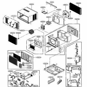 Part Location Diagram of ADL75361401 LG EVAPORATOR ASSEMBLY,FINAL