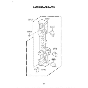 Section 6 Diagram and Parts List for LMV-1975ST ASTELGA LG Microwave Oven Combo
