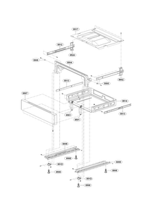 Part Location Diagram of MGC63820302 LG PANEL,FRONT