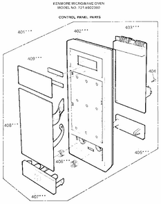 Part Location Diagram of 503901 LG Window