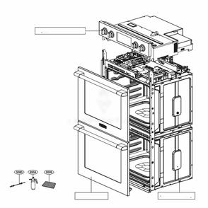 Main Diagram and Parts List for SKSDV3002S ASTLSGN LG Range