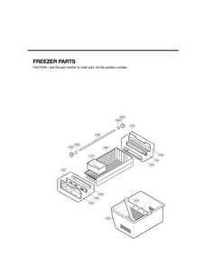 Part Location Diagram of MJS62952801 LG TRAY,DRAWER