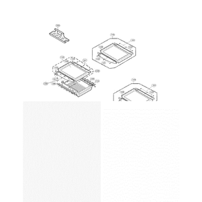 Refrigerator 2 Diagram and Parts List for LRDN20725TT  LG Refrigerator