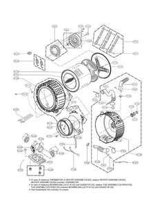 Part Location Diagram of AHA75453302 LG PUMP ASSEMBLY,DRAIN