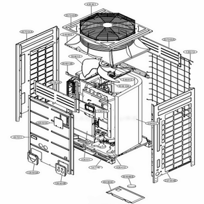 Part Location Diagram of MGC39995906 LG PANEL,SIDE