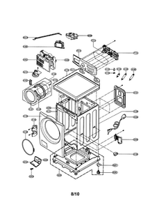 Part Location Diagram of MFL31245501 LG Manual,Service