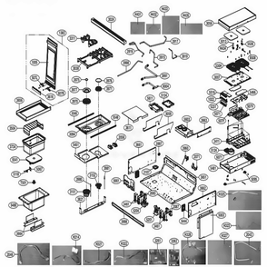 Part Location Diagram of ADP74734001 LG FAN ASSEMBLY,BLOWER