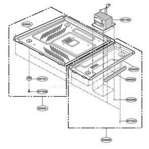Part Location Diagram of 6010W2H107A LG Transformer,high voltage