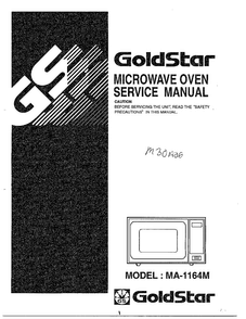 Front Cover Diagram and Parts List for 68-9245  LG Microwave