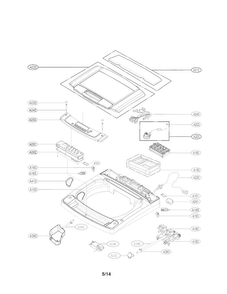 Part Location Diagram of EBR75857902 LG PCB Assembly Main
