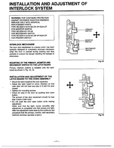 Information Page 7 Diagram and Parts List for 9247  LG Microwave