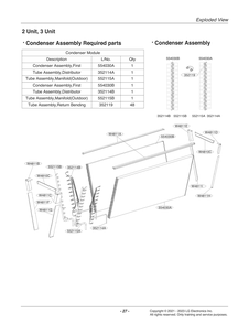 Diagram 2 Diagram and Parts List for ACHH040VBAB ABEAAAU LG Air Conditioner