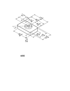 Power Module Diagram and Parts List for 23334319  Kenmore Range Hood