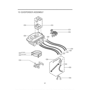 Section 4 Diagram and Parts List for WM3632HW ABWEEUS LG Washer