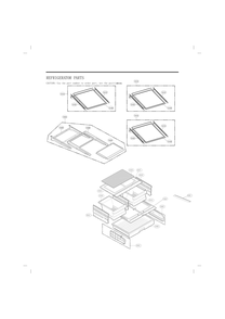 Refrigerator Diagram and Parts List for GC-L288GSXP ASTCNA2 LG Refrigerator