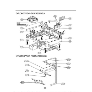 Section 5 Diagram and Parts List for LDF9810ST ASTEEUS LG Dishwasher