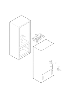 Water And Icemaker Parts Diagram and Parts List for LFC20760ST 06 LG Refrigerator