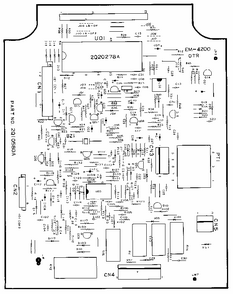 Power And Control Circuit Board Diagram and Parts List for 7218915580  Kenmore Microwave