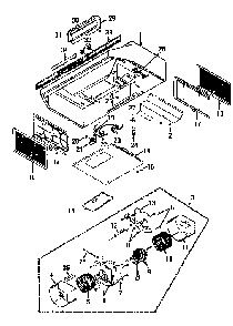 Part Location Diagram of 97009046 Maytag Canopy almnd