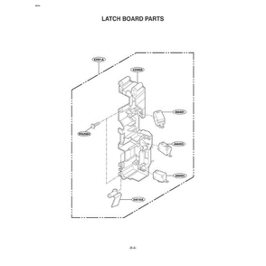 Section 5 Diagram and Parts List for MV-1555ST STEGSE LG Microwave Oven Combo