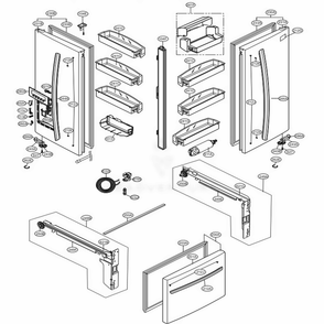 Part Location Diagram of 5098JJ1002K LG CONNECTOR ASSEMBLY
