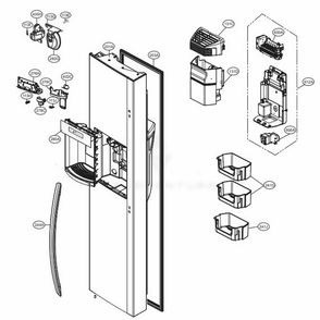 Part Location Diagram of MHY62644407 LG SPRING