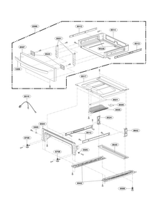 Part Location Diagram of MCX61961507 LG DRAWER