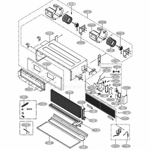Part Location Diagram of 3721A23002B LG PANEL ASSEMBLY,REAR(INDO