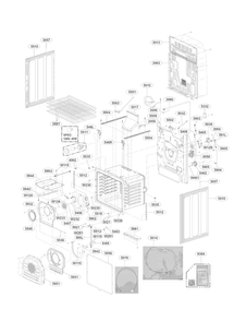 Part Location Diagram of EAU62862901 LG MOTOR ASSEMBLY,AC,SYNCHR