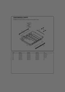Customchill Parts Diagram and Parts List for GR-L31GHQXM ASWCSE0 LG Refrigerator