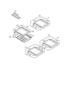 Refrigerator Parts Diagram and Parts List for LRDN20720BQ  LG Refrigerator